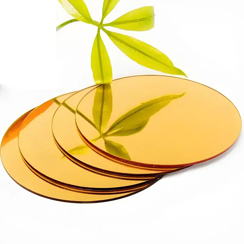 Lembaran akrilik cermin emas